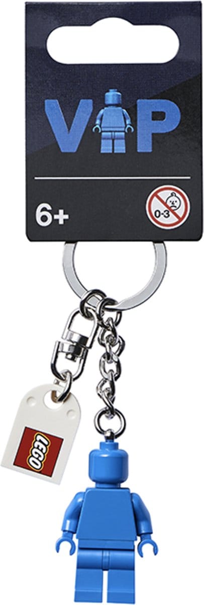 LEGO Classic VIP Blue Minifigure Keychain 854090 (Limited Edition)