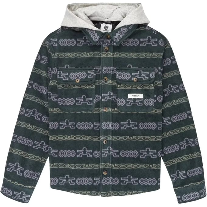 Element Polar Fleece Jas Blauw,Grijs 14 Years Jongens