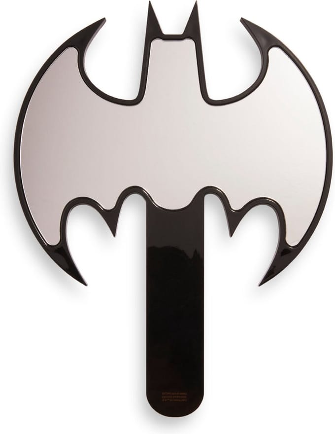 Makeup Revolution x Batman - Cosmetic Handheld Mirror - Make-up Spiegel / Handspiegel Zwart - DC Comics