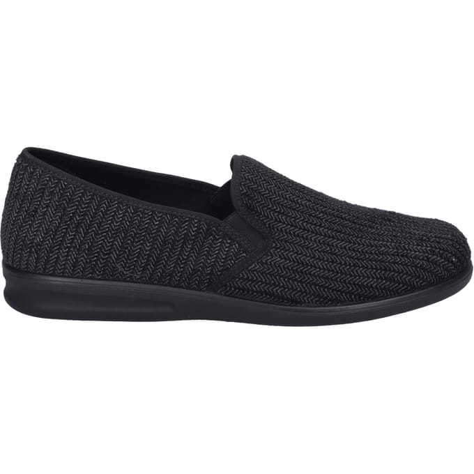 Josef Seibel Belfort 122 Heren Pantoffel - 18106-100 Zwart - Maat 40