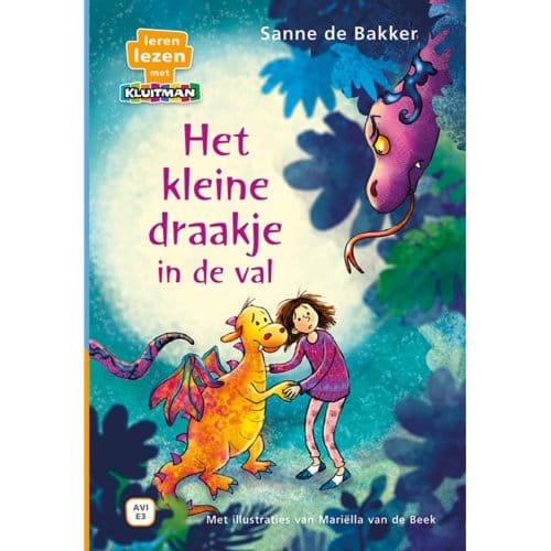Het Kleine Draakje In De Val - Leren Lezen Met Kluitman - Sanne de Bakker