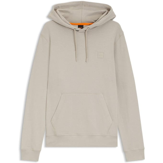 Boss Heren Wetalk Pullover Hoodie (Grijs)