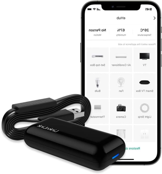 Universele Afstandsbediening - Smart Hub Controller - Huis Automatiseren - Met 3 Sensoren - 8 Meter Bereik - Zwart