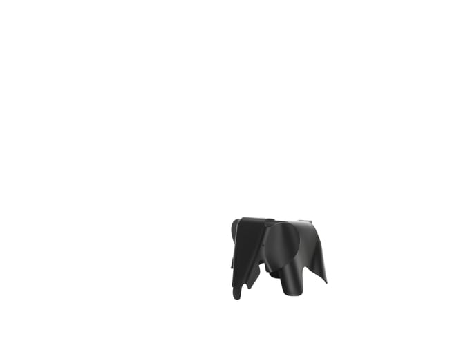 Vitra Eames Elephant klein - diepzwart RE