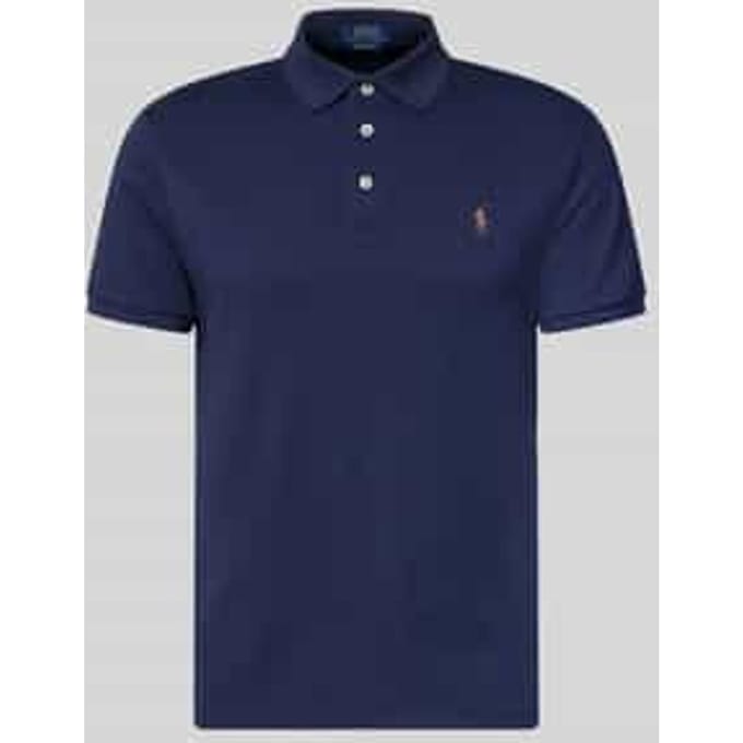 Poloshirt met labelstitching