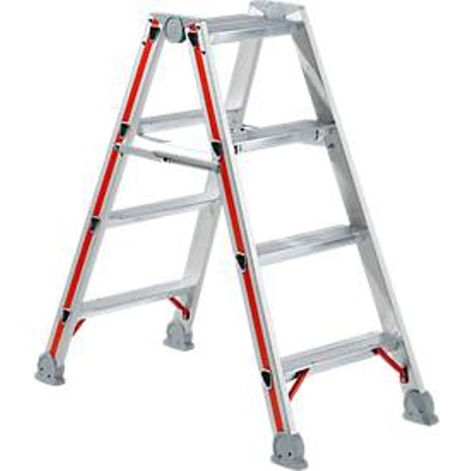 Trede van aluminium, 4 treden