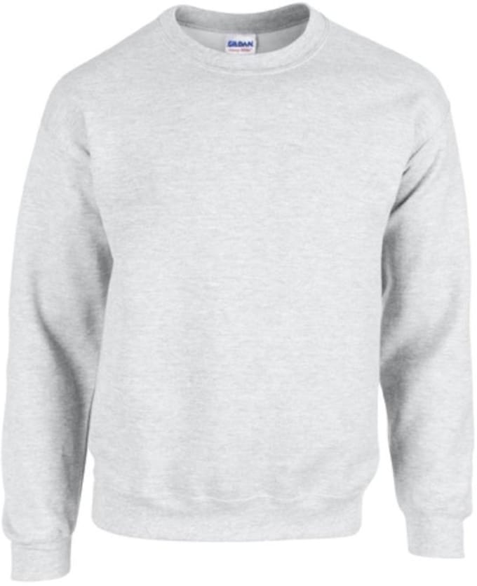 Gildan - Heavy Blend Unisex Sweater - Ash (Heather) maat 3XL