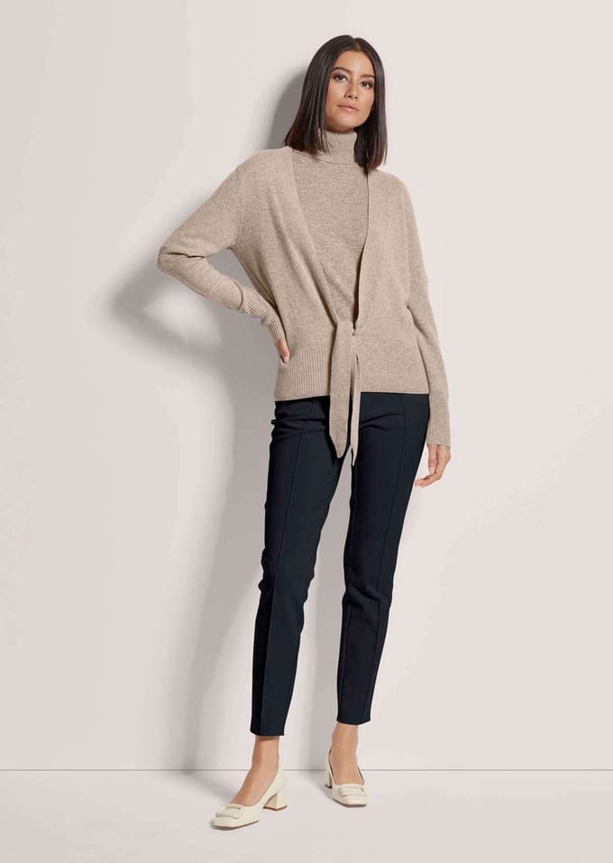 MADELEINE Tricot Jasje Vest. Puur kasjmier
