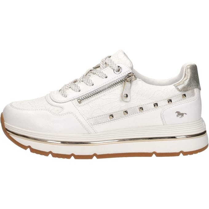 Mustang Sneakers Laag Sneakers Laag - wit - Maat 38
