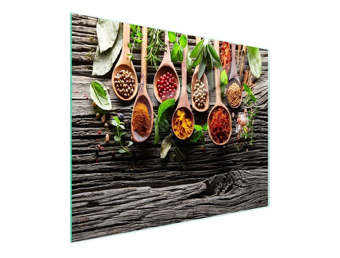 TMK ArtDeko Serie - Glazen Snijplank - 52x30 cm - Geharde Glas - UV Afdruk