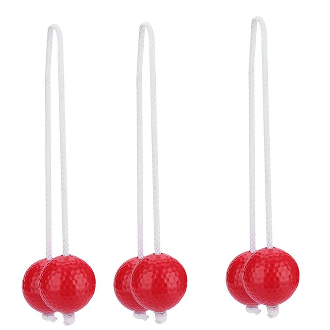 2 Kleuren 3 Paren Ladder Golf Bal Gooi Bolas Set Vervangende Sportballen