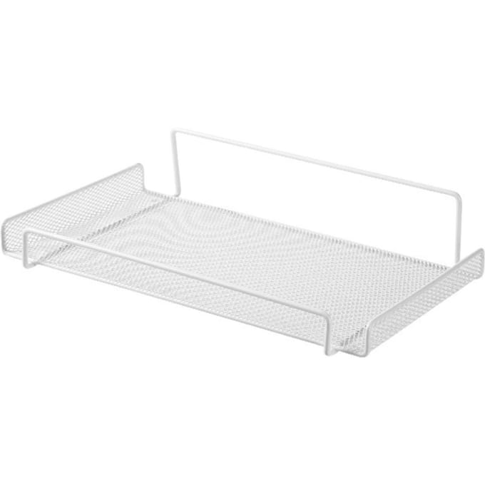 Wandmontage Plankbeugel van Koolstofstaal voor TV-accessoires WiFi-router TV-box Settopbox white