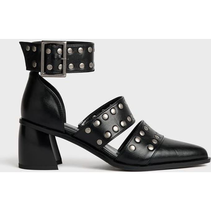 Killstar - Gothic Hoge hak - Celestial Summer - Midnight Vale Studded Heels - EU36 tot EU42 - voor Vrouwen - zwart
