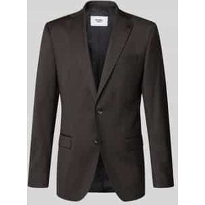 slim fit 2-knoops colbert met klepzakken model 'Move Alesso'