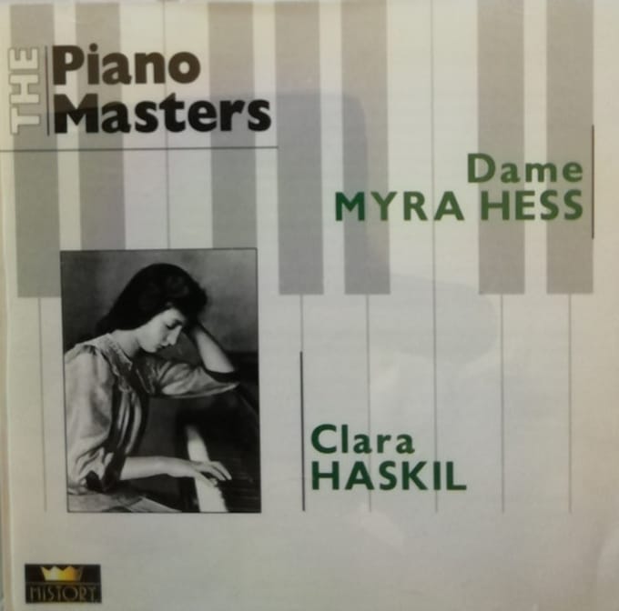 2-CD DAME MYRA HESS / CLARA HASKILL - THE PIANO MASTERS