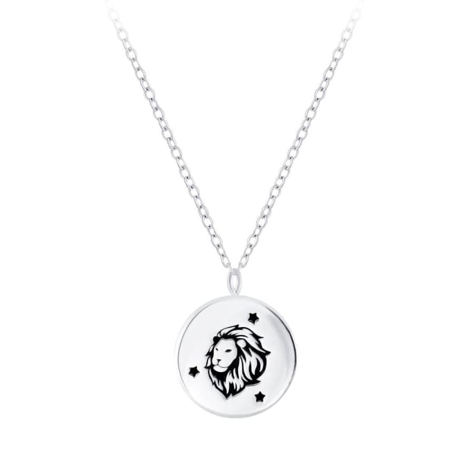 Joy|S - Zilveren sterrenbeeld Leo Leeuw hanger met ketting