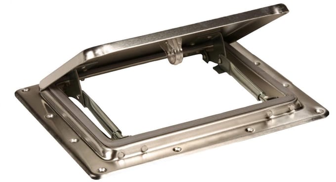 BTP - Dakluik - 260 x 215 mm - Paarden - Trailer - Ventilatie