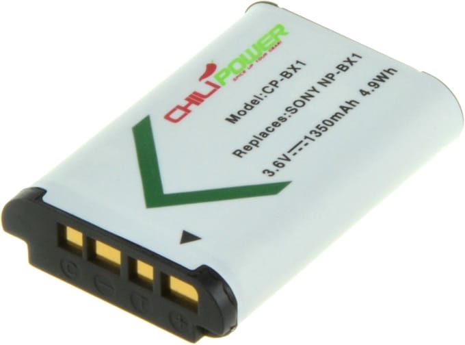 ChiliPower NP-BX1 accu voor Sony - 1350mAh