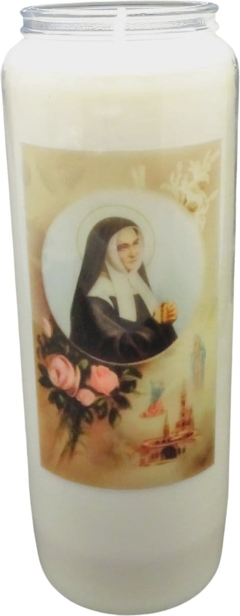 Noveenkaars Heilige Vrouw 012 - 9 dagen brander (5 stuks)