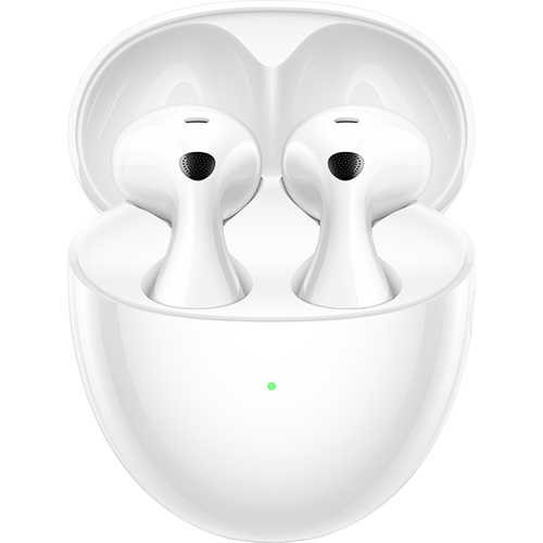 HUAWEI FreeBuds 6 Wit - Oordopjes - Dual-driver True Sound - Ooromsluitend Draagcomfort - Open-fit ANC - 36 Uur Muziek - IP54 - Verbinding voor Twee Apparaten - iOS & Android