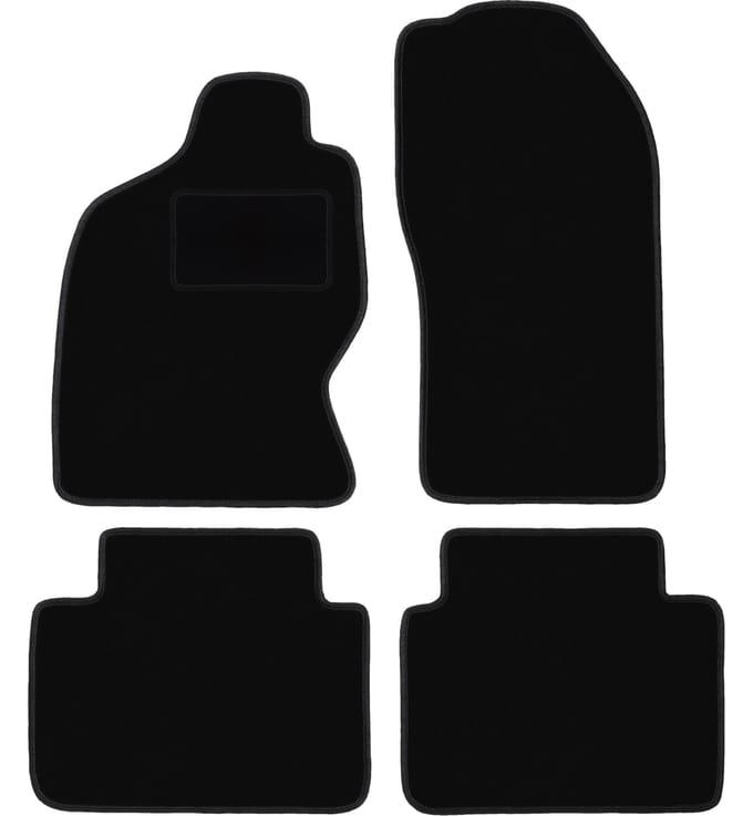 Zwarte veloursmatten voor: Ford Maverick MK1 0 (1994-2003)