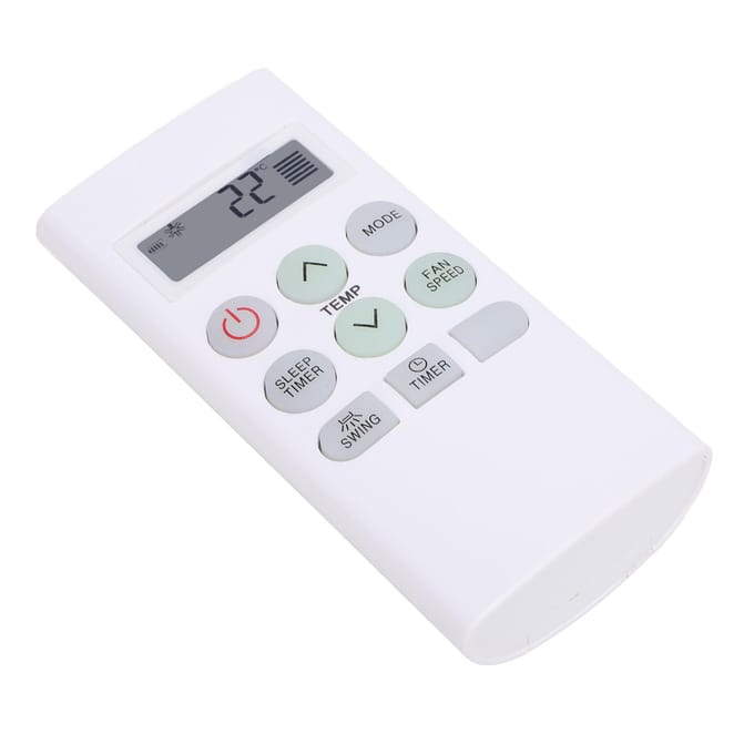 Vervangende Airconditioner Afstandsbediening voor Airconditioner AKB73756204 AKB73756203 white