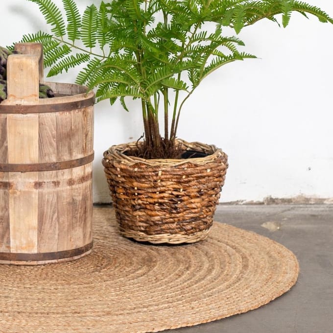 Drypot Timor Bruin Rond Ø36cm