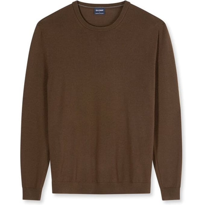 OLYMP Casual Breisel, Zwart-Bruin