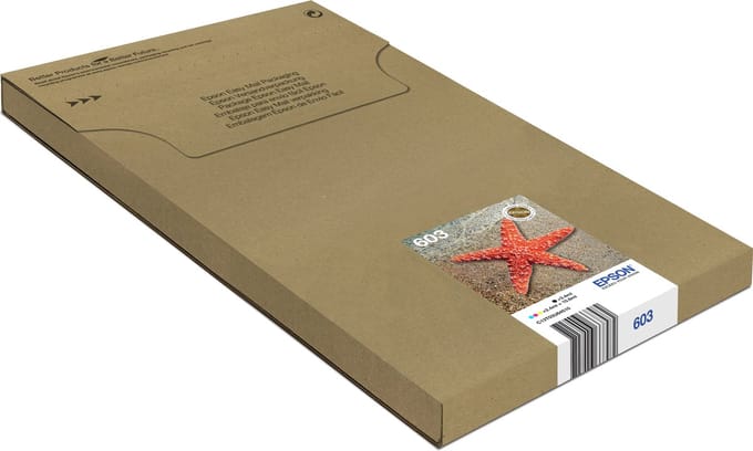Epson 603 Zeester Claria - Inktcartridge - Easymail - Multipack - Kleur / Zwart