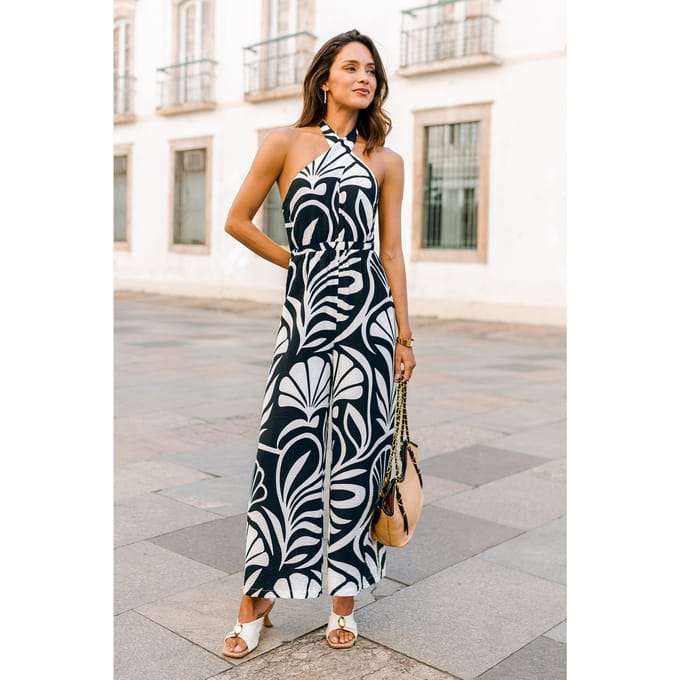 Dockside Drive Tropische Jumpsuit