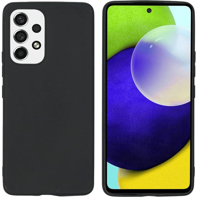 Kees Galaxy A53 Telefoonhoesje Zwart