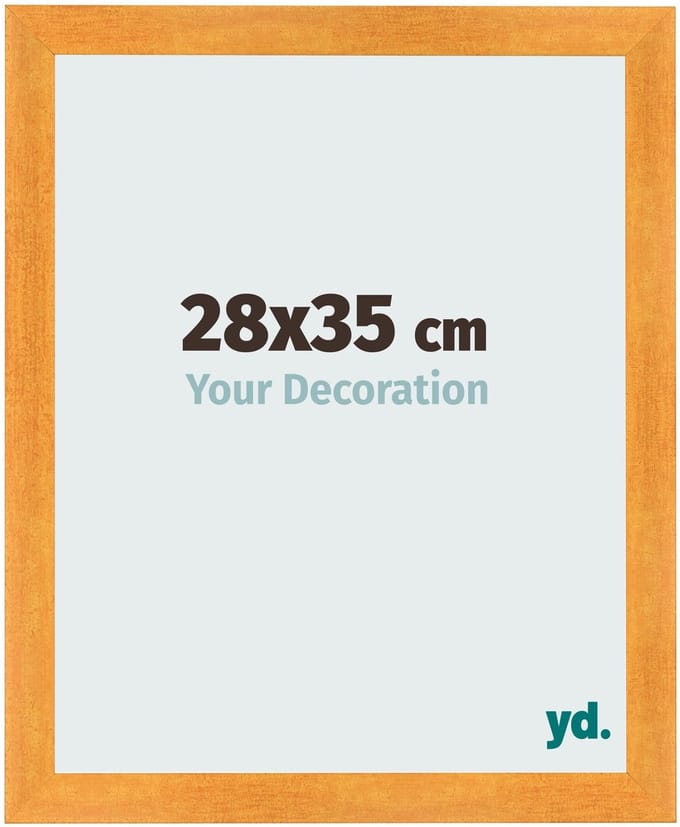 Your Decoration - Fotolijst 28x35 cm - MDF - Oranje - Pisa