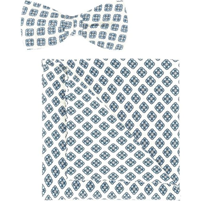 OLYMP Vlinderdas / pochet set, Bleu