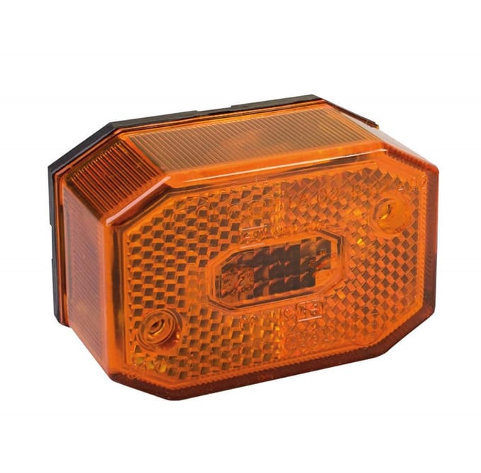 Markeringslamp oranje 12V 5W of 10W Aspöck