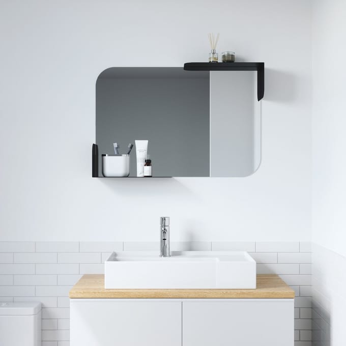 Umbra Alcove Spiegel 13x52x77cm zwart