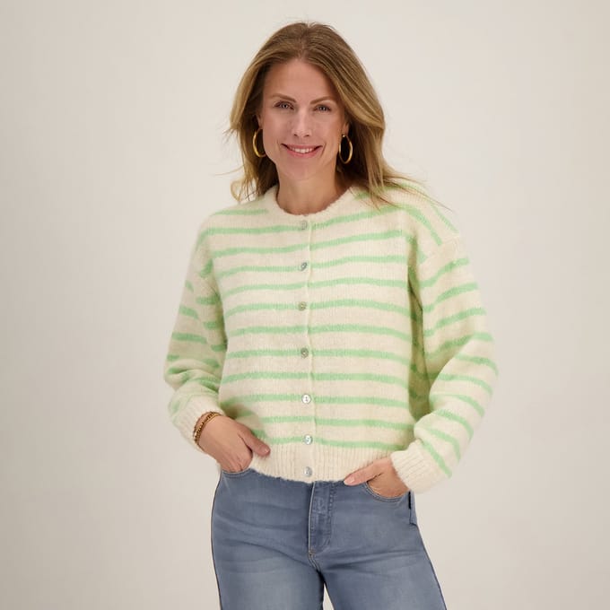 Je m'appelle Dames Vest - Beige - Maat S/M/L