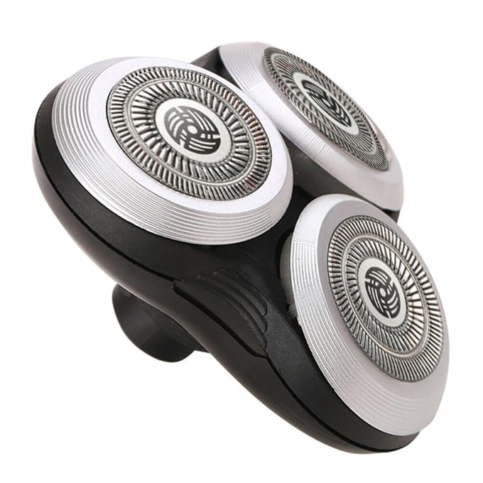Rasoirs têtes de lame de remplacement têtes de rasage électriques lavables de remplacement pour Philips S9000 RQ10 noir