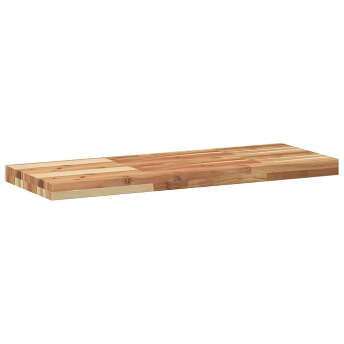 vidaXL - Wandschappen - 3 - st - zwevend - olieafwerking - 100x30x4 - cm - acaciahout