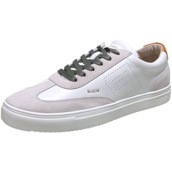 Blackstone SLATE HARPER PERF - DG518 White Orange - Sneaker (low) - Heren - White - Maat: 42