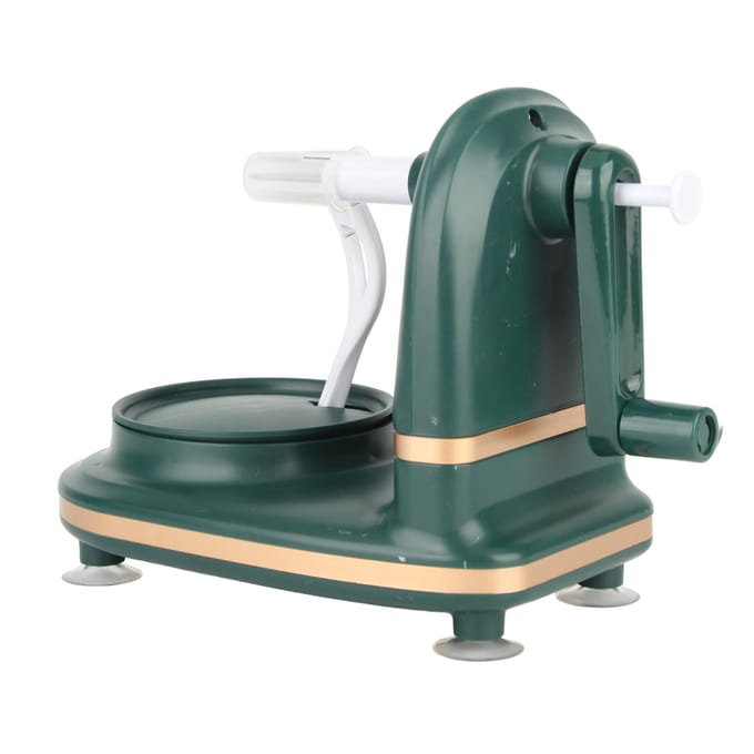 Fruit Schilmachine Multifunctioneel PP Roestvrij Staal Handzwengel Appel Schiller voor Keuken Thuis Donker L groen