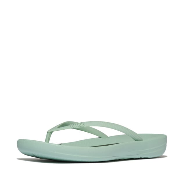 FitFlop Iqushion Ergonomic Flip-Flops TPU Dames Slippers - Mint Whisper