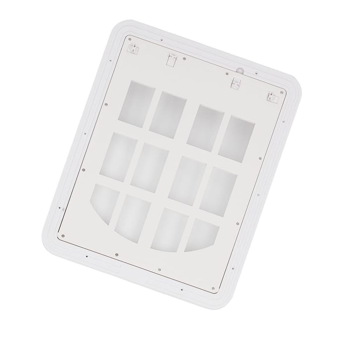 Huisdier Hor Deur Ademend Bijtbestendig Sterke Structuur Handige Toegang Kat Hor Deur Kit L wit