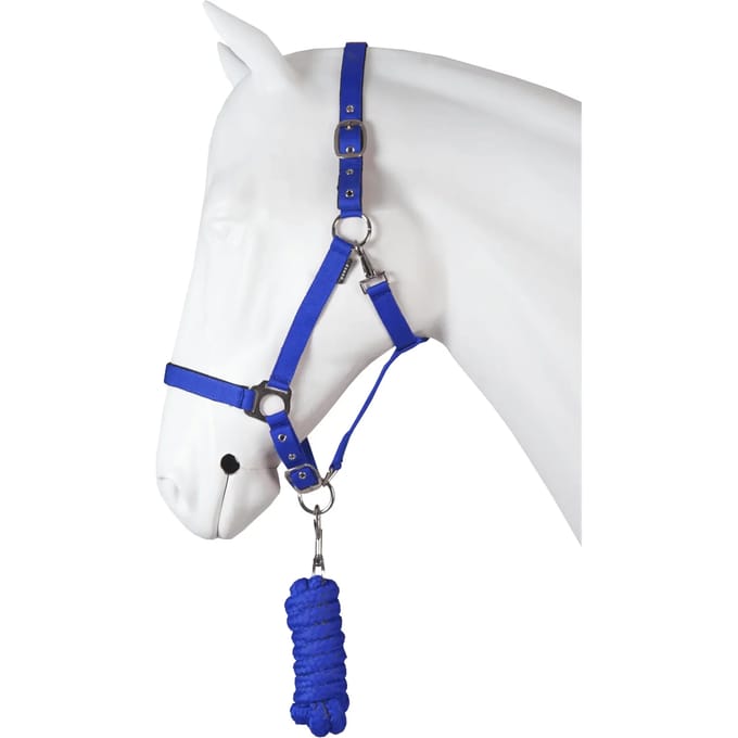 Horka Halsterset Dime Blauw Maat Mini