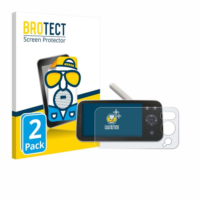 BROTECT - Screenprotector voor Philips Avent SCD973/26 - Folie Beschermfolie matte 2 Stuks