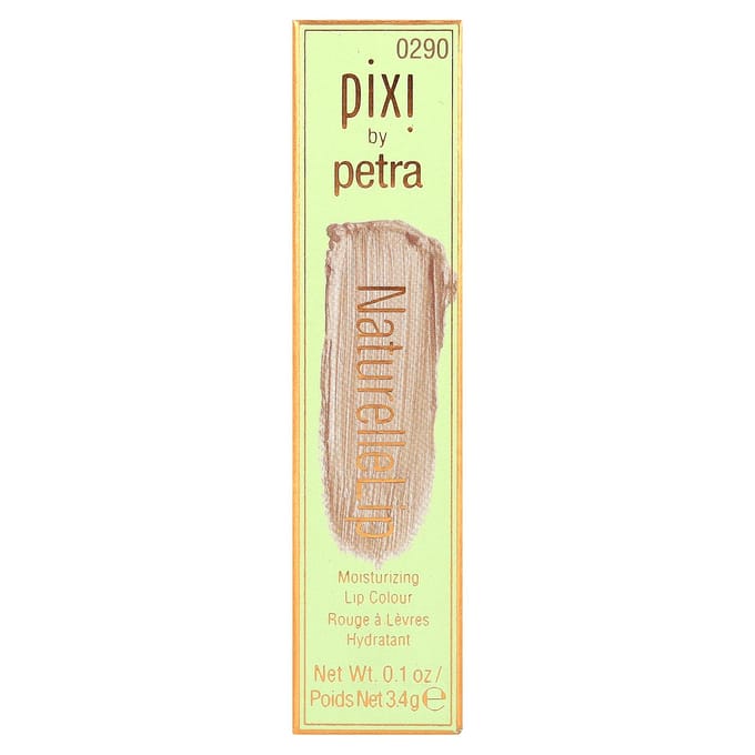 Pixi Beauty, NaturelleLip, Rouge à lèvres hydratant, 0290 Pecan, 0,1 oz (3,4 g) beige
