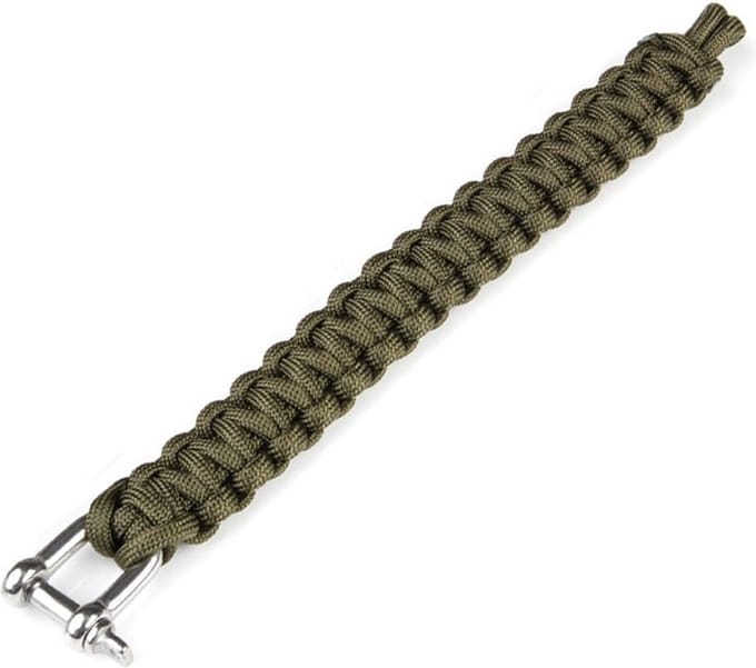 Paracord bracelet K2020 8inch groen
