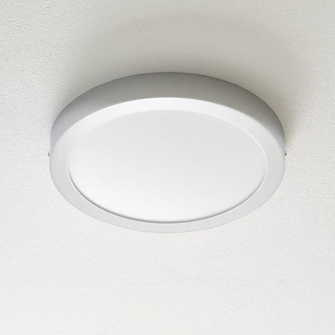 EGLO connect Fueva-C plafondlamp rond 30 cm chroom