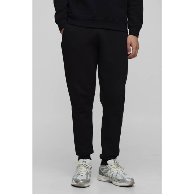 Essential Slim Fit Jogger | Black | Size Medium