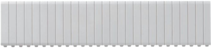 Hager - Afdekstrip 18 modules - JP015