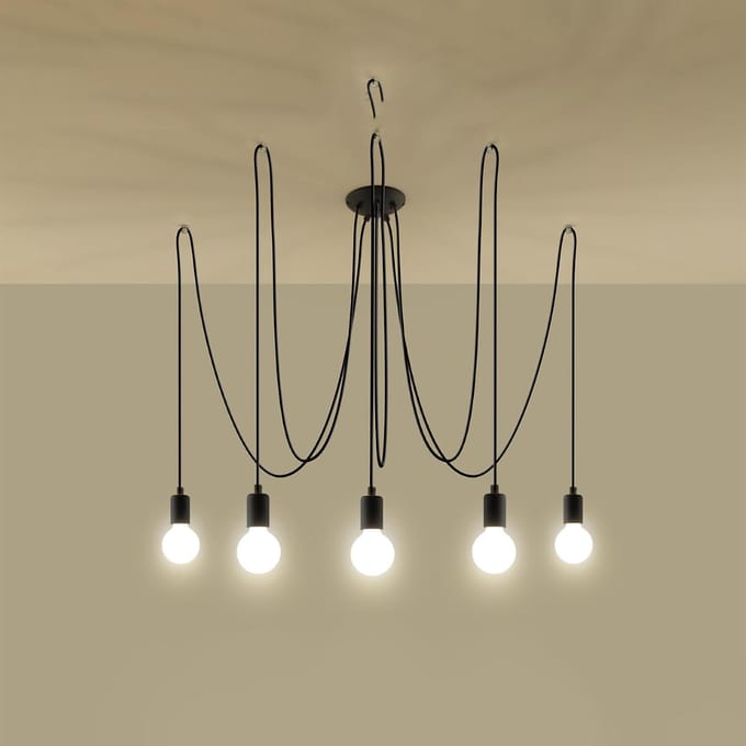 Kroonluchter Sollux Lighting Edison 5